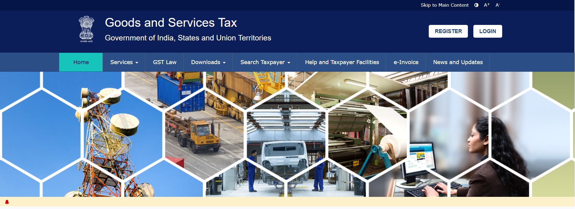 Gross and Net GST revenue collections for the month of April 2026